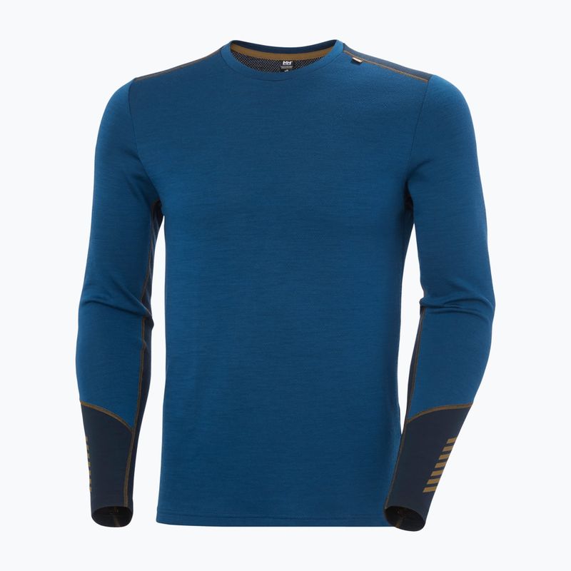 Pánská termo mikina Helly Hansen Lifa Merino Midweight Crew dark blue 4