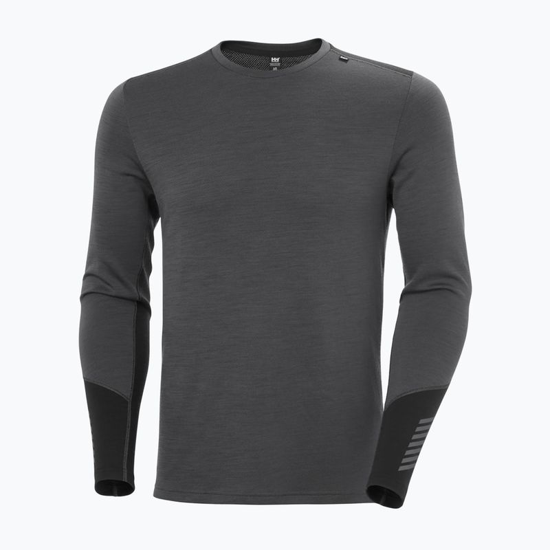 Pánská termo mikina Helly Hansen Lifa Merino Midweight Crew thunder grey 5