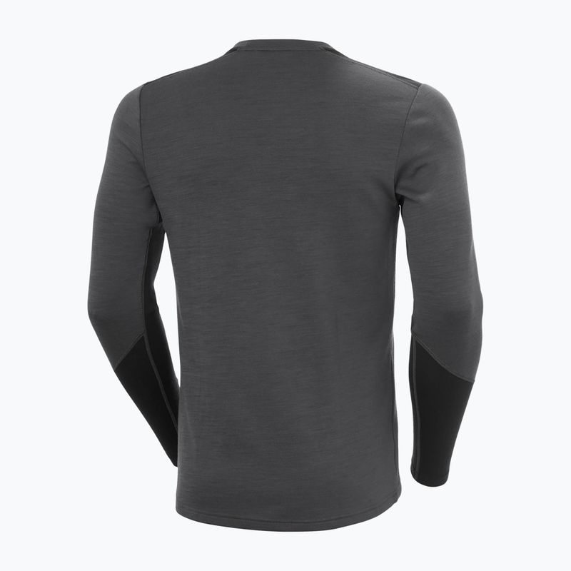 Pánská termo mikina Helly Hansen Lifa Merino Midweight Crew thunder grey 6