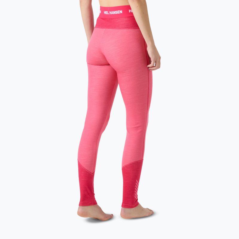 Dámské termo kalhoty Helly Hansen Lifa Merino Midweight hot pink 2