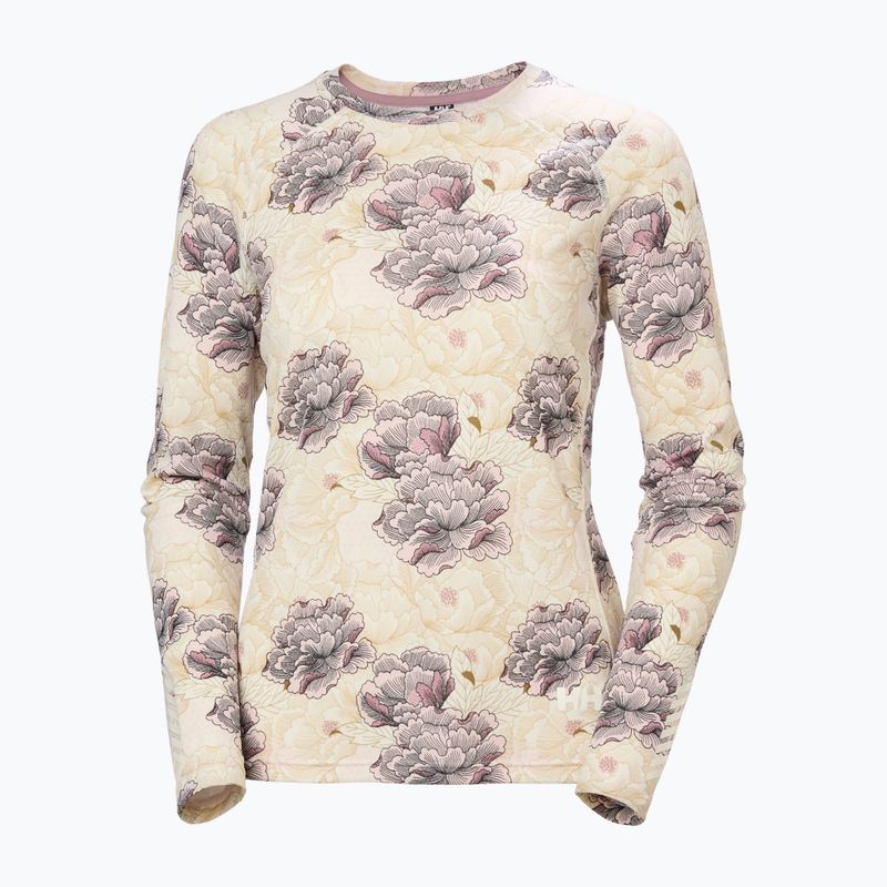 Dámská termo mikina Helly Hansen Lifa Active purple clay sakura aop 5