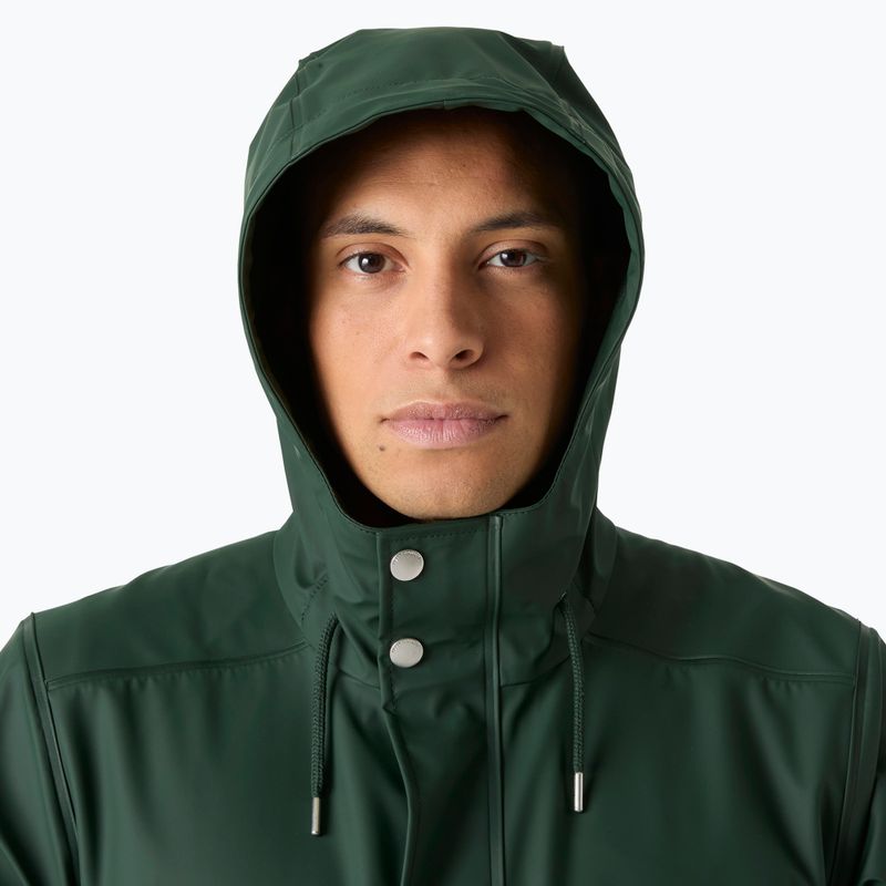Pánská nepromokavá bunda Helly Hansen Moss Rain Coat dark jungle 3