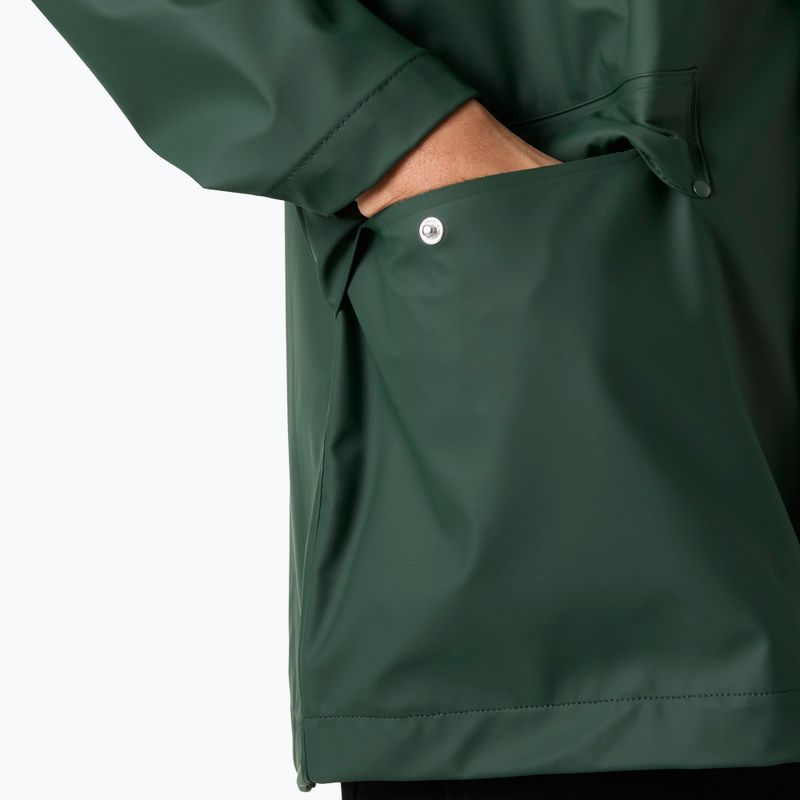 Pánská nepromokavá bunda Helly Hansen Moss Rain Coat dark jungle 5