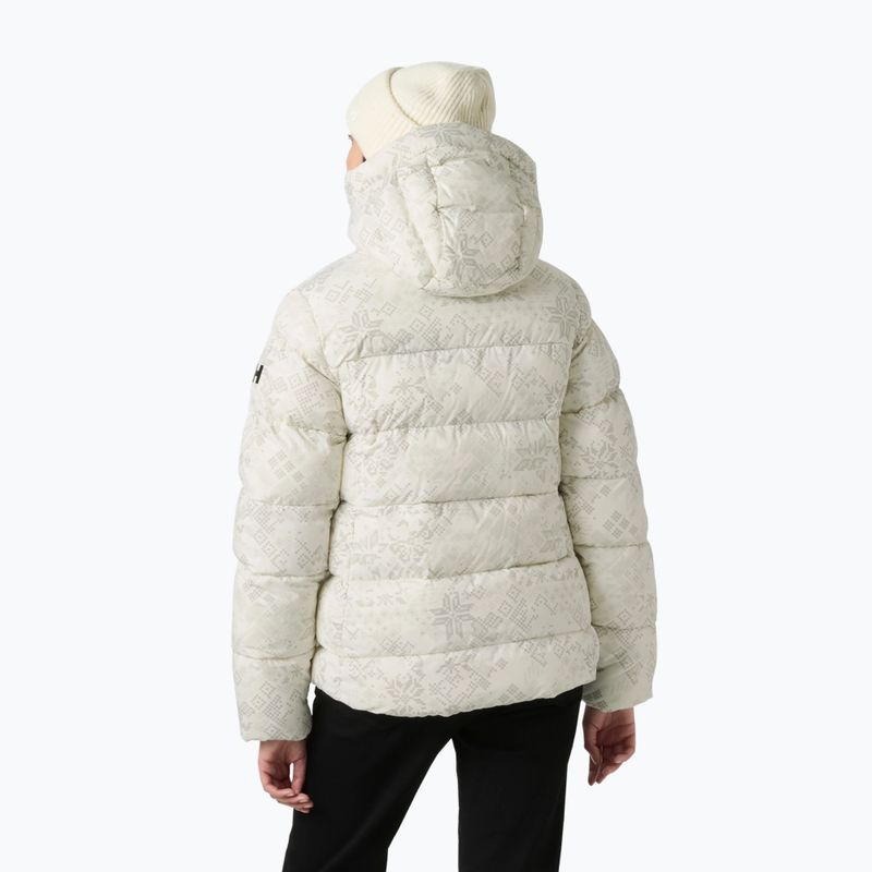 Dámská zateplená bunda Helly Hansen Active Puffy cream new nordic aop 2