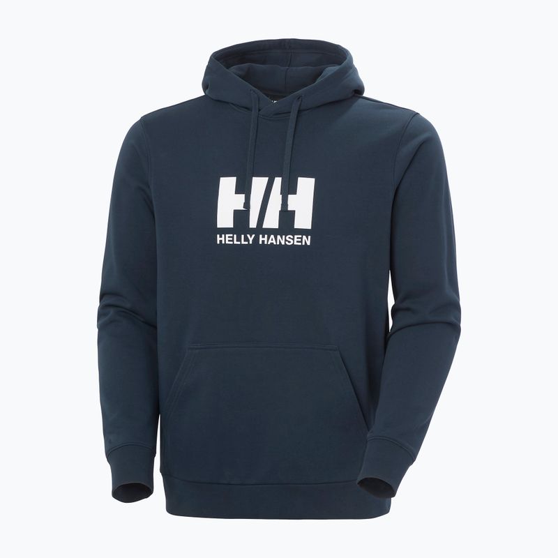 Pánská mikina Helly Hansen HH Logo Hoodie navy 4
