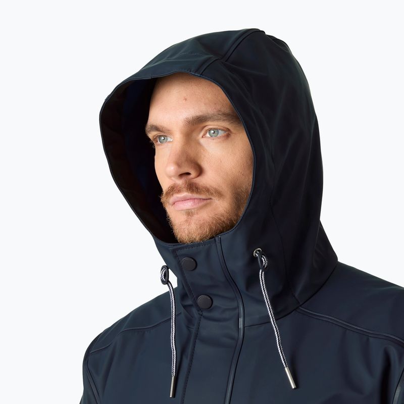 Pánská jachtařská bunda Helly Hansen Moss Block Coat pebble 3