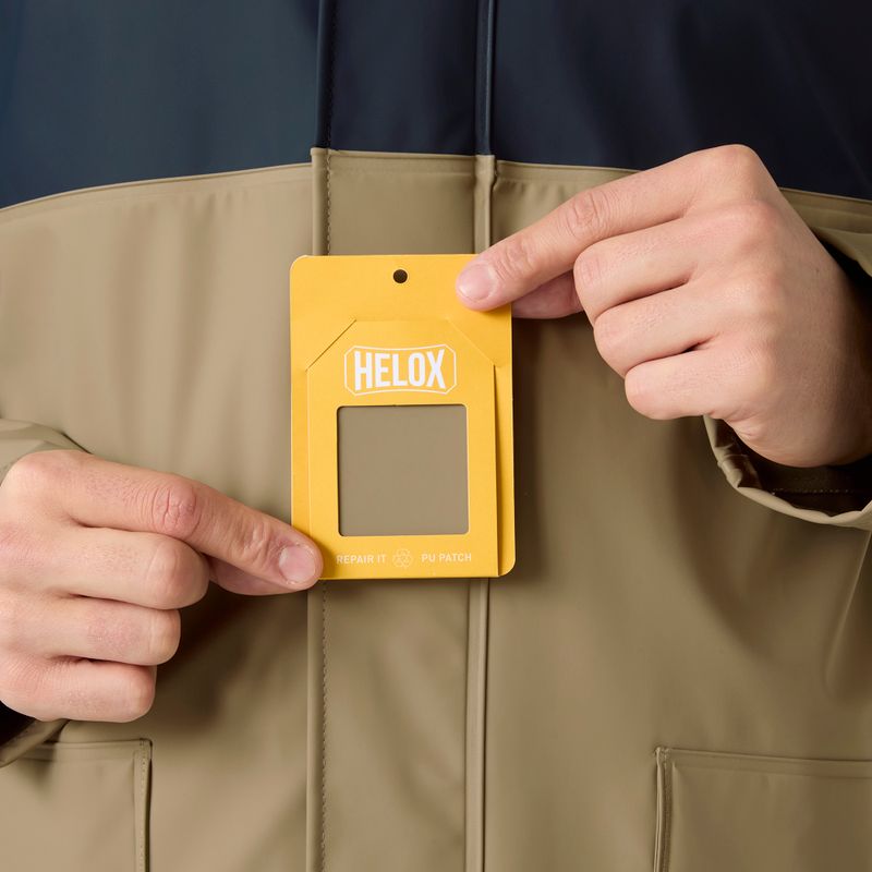 Pánská jachtařská bunda Helly Hansen Moss Block Coat pebble 4