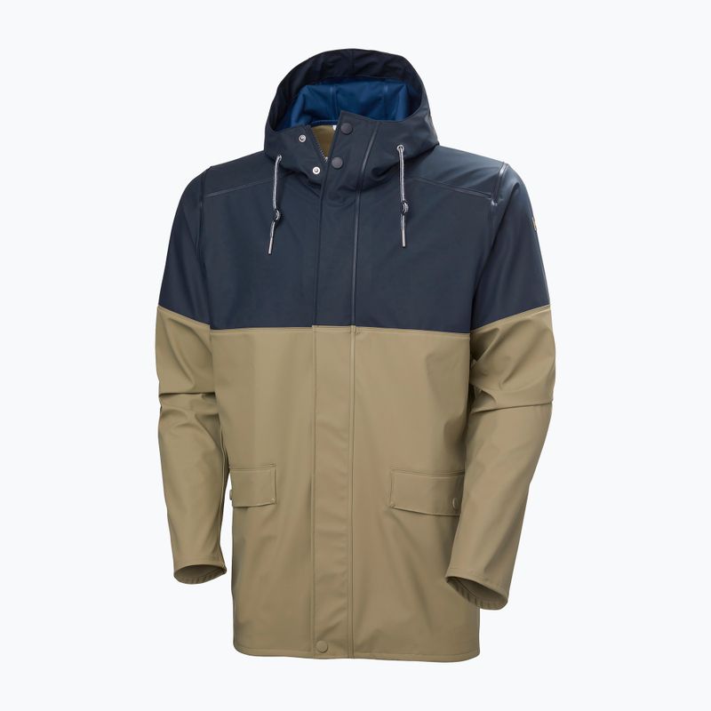 Pánská jachtařská bunda Helly Hansen Moss Block Coat pebble 6