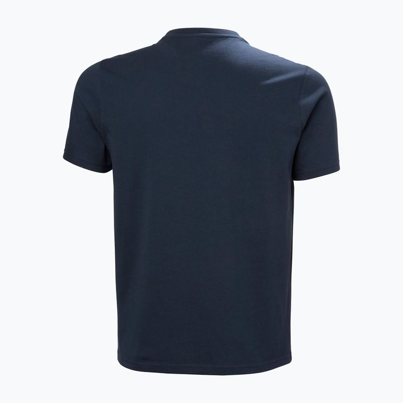 Pánské tričko na lezení Helly Hansen Logo 3.0 SS navy 5