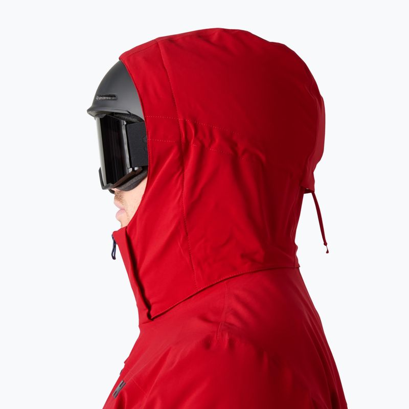 Pánská lyžařská bunda Helly Hansen Alpha Lifaloft red 3