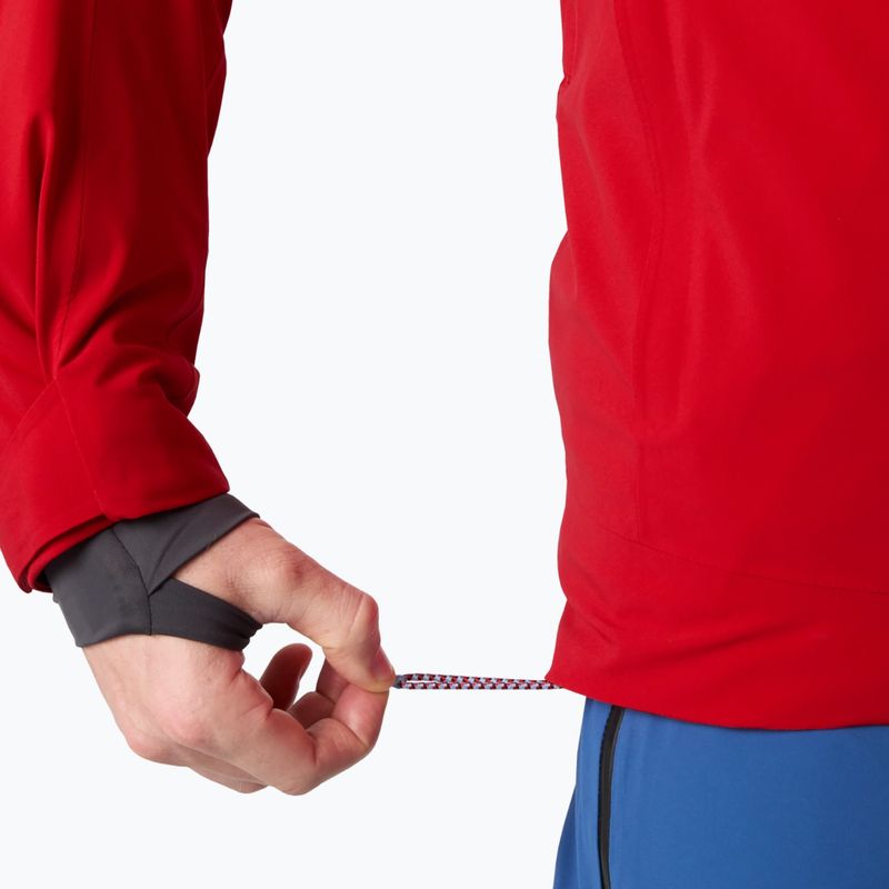 Pánská lyžařská bunda Helly Hansen Alpha Lifaloft red 6