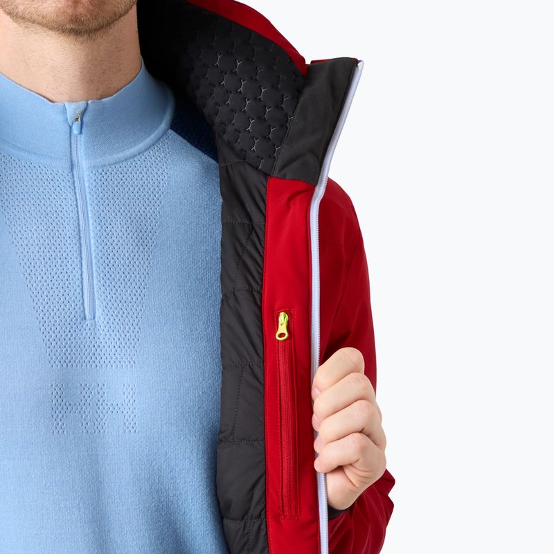 Pánská lyžařská bunda Helly Hansen Alpha Lifaloft red 9