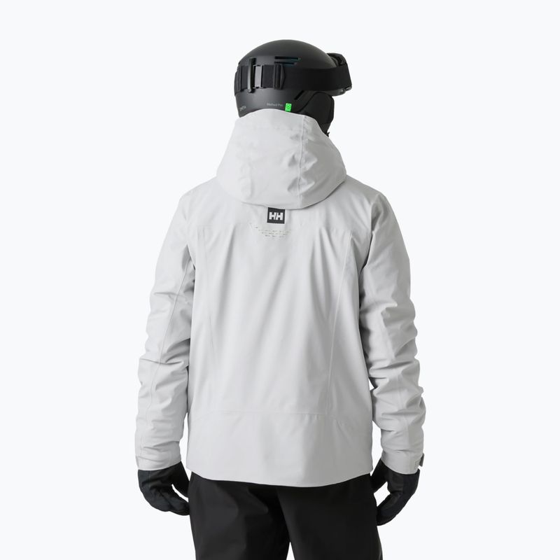 Pánská lyžařská bunda Helly Hansen Alpha Lifaloft grey fog 2