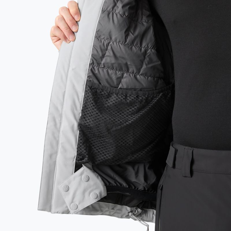 Pánská lyžařská bunda Helly Hansen Alpha Lifaloft grey fog 8
