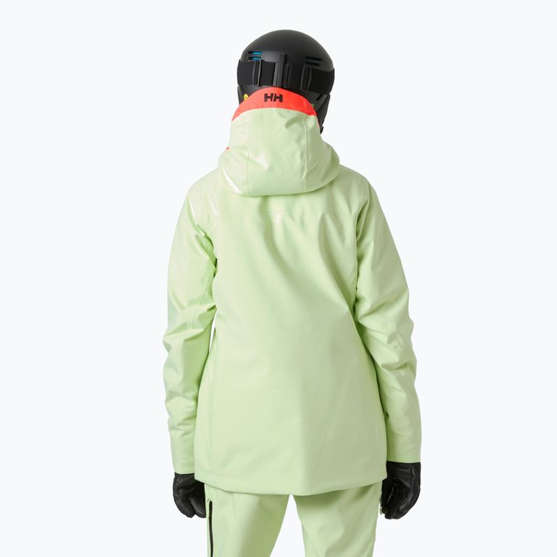 Dámská lyžařská bunda Helly Hansen Powderqueen 3.0 washed lime 2
