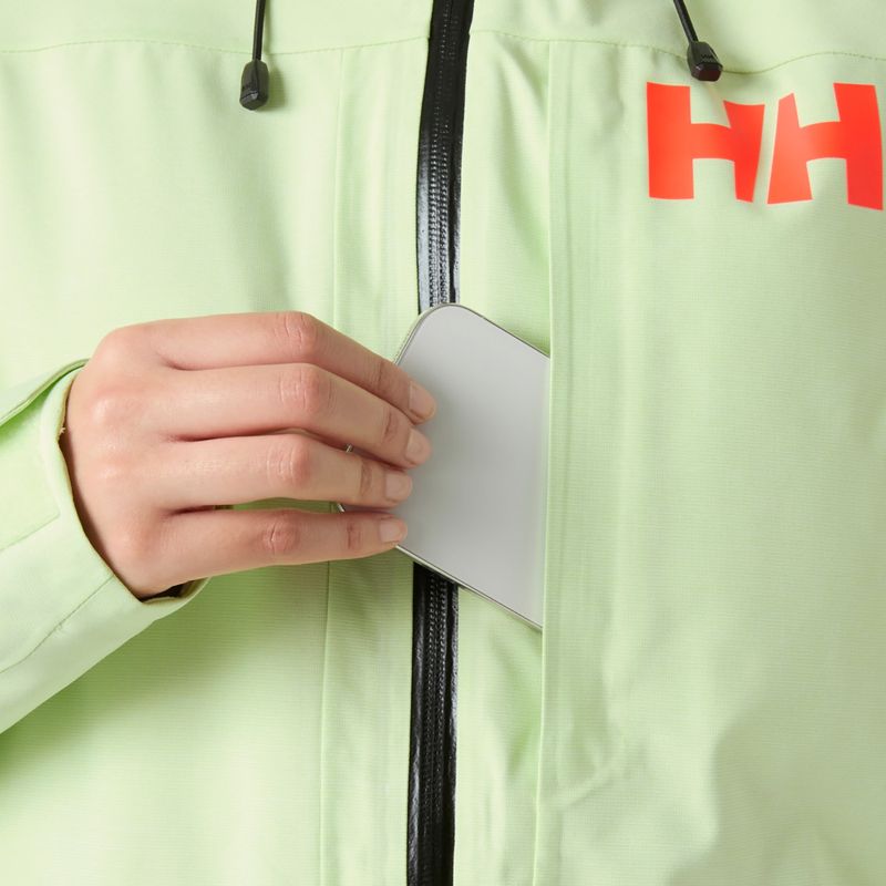 Dámská lyžařská bunda Helly Hansen Powderqueen 3.0 washed lime 6
