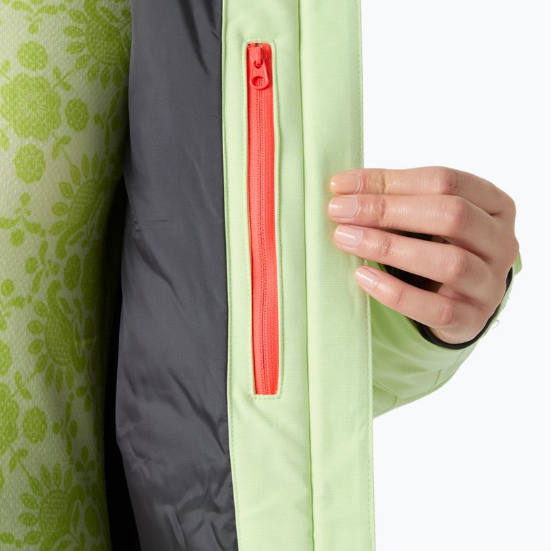 Dámská lyžařská bunda Helly Hansen Powderqueen 3.0 washed lime 10