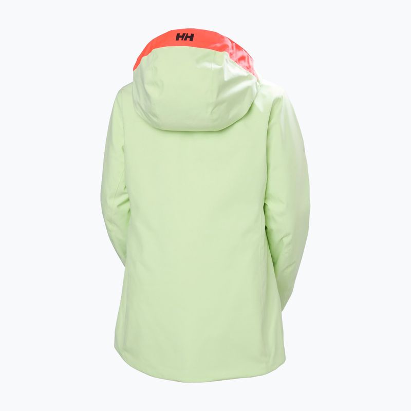 Dámská lyžařská bunda Helly Hansen Powderqueen 3.0 washed lime 12