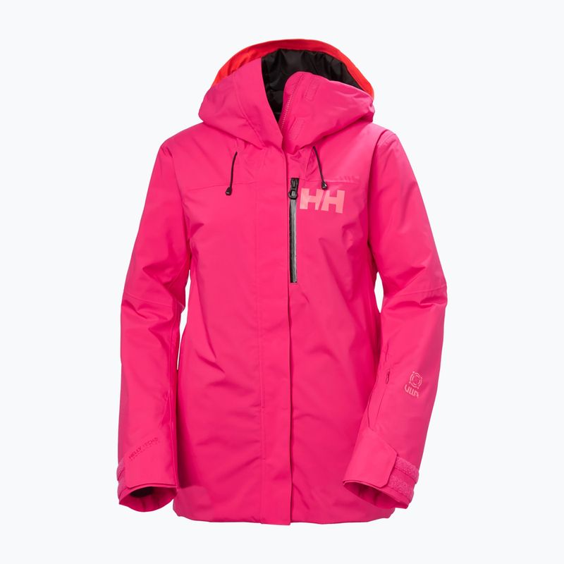 Dámská lyžařská bunda Helly Hansen Powshot cranberry 9
