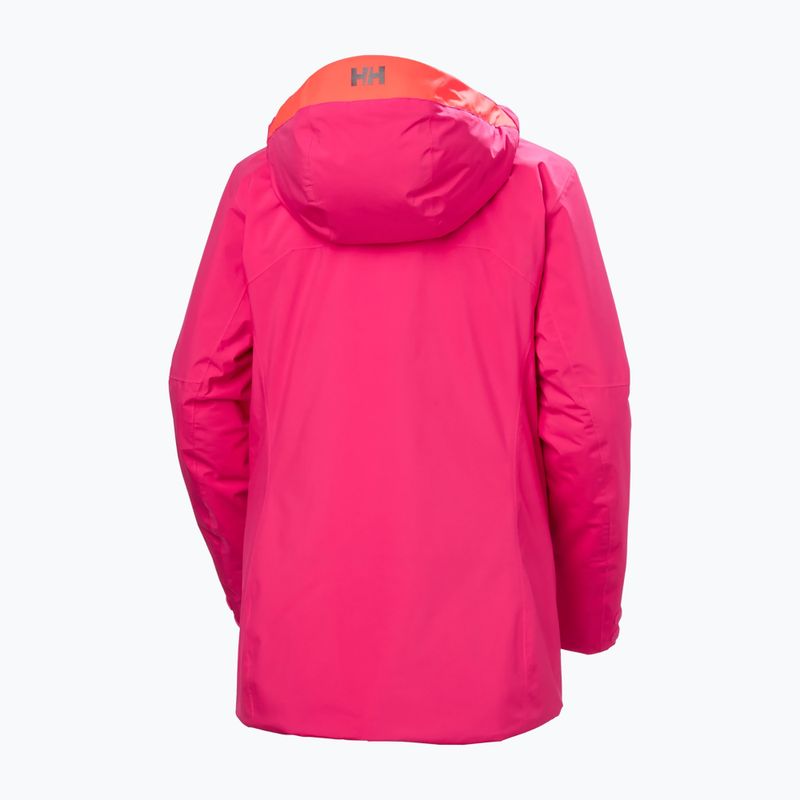 Dámská lyžařská bunda Helly Hansen Powshot cranberry 10