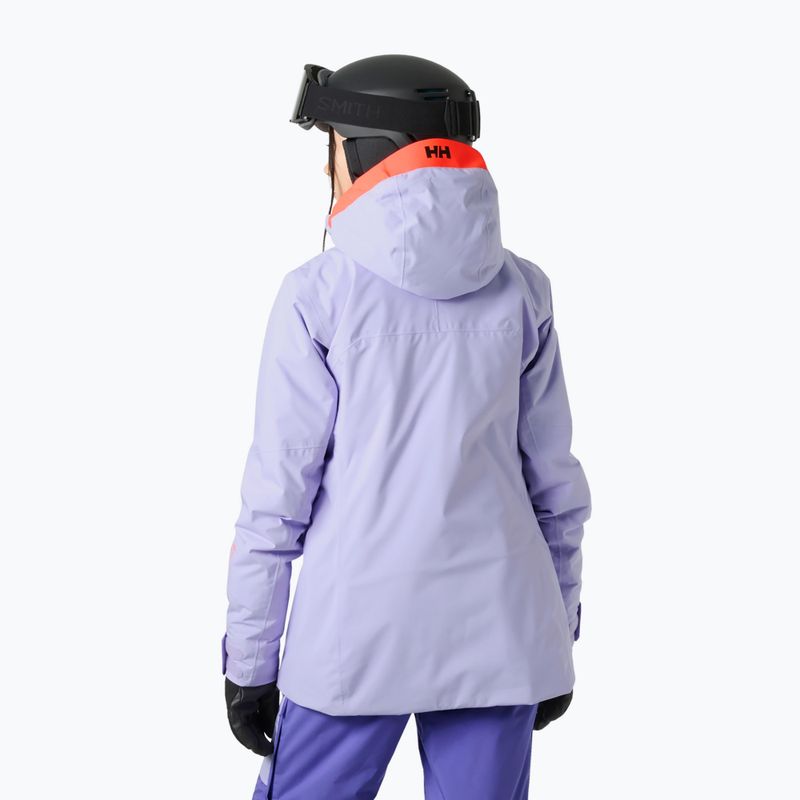 Dámská lyžařská bunda Helly Hansen Powshot bright lavender 2