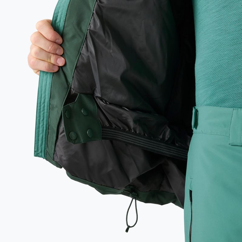 Pánská lyžařská bunda Helly Hansen Alpine Inslated dark jungle 8