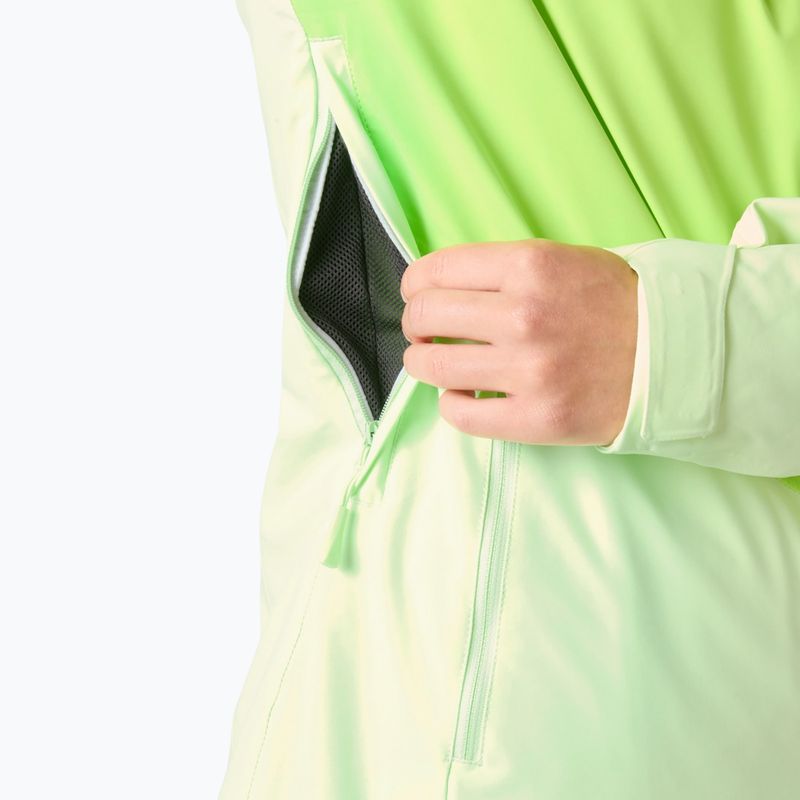 Dámská lyžařská bunda Helly Hansen Alphelia luminous green 5