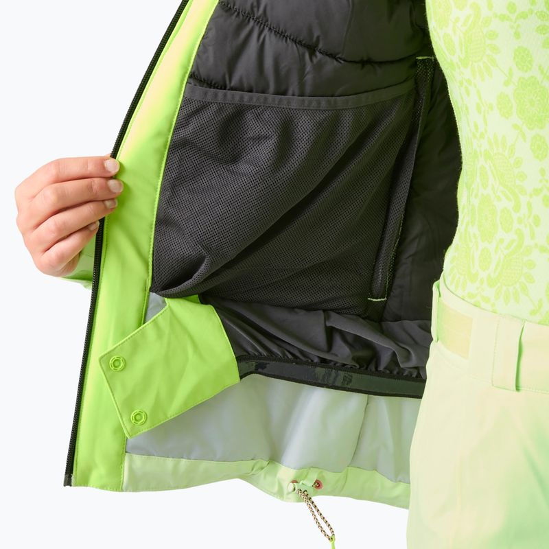 Dámská lyžařská bunda Helly Hansen Alphelia luminous green 10