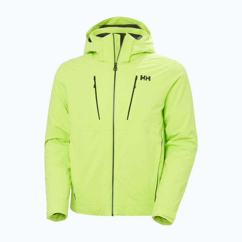 Pánská lyžařská bunda Helly Hansen Alpha 4.0 luminous green 9