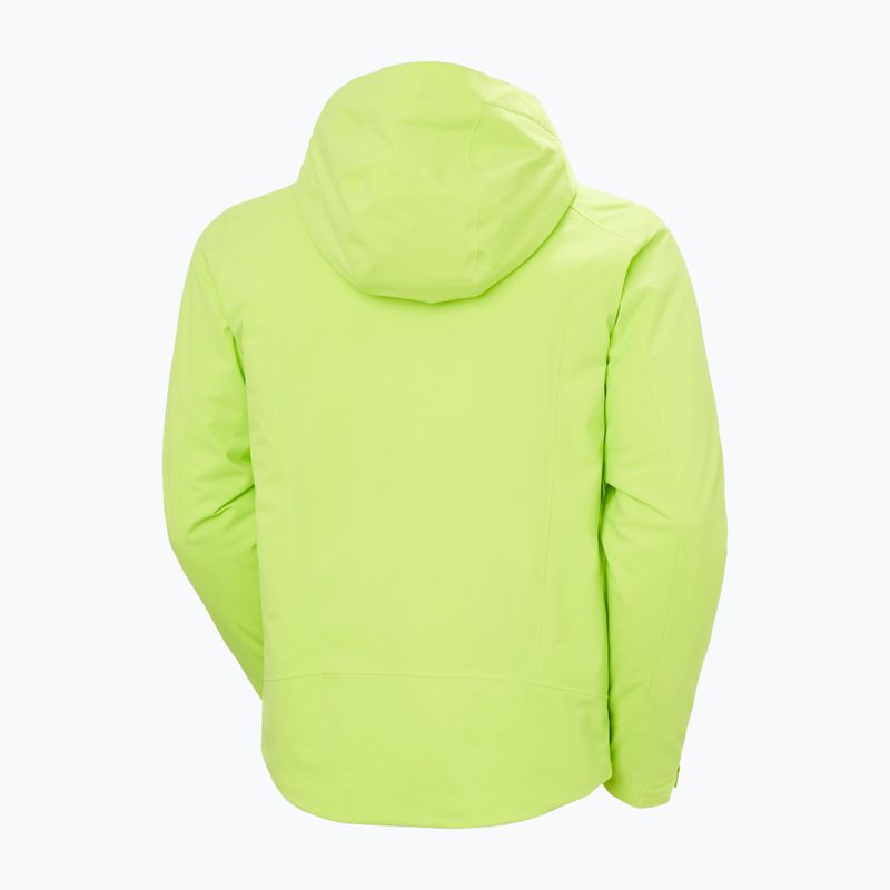 Pánská lyžařská bunda Helly Hansen Alpha 4.0 luminous green 10