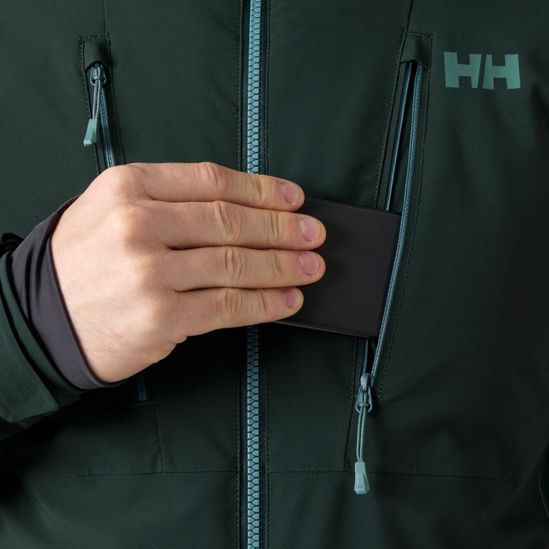 Pánská lyžařská bunda Helly Hansen Alpha 4.0 dark jungle 6