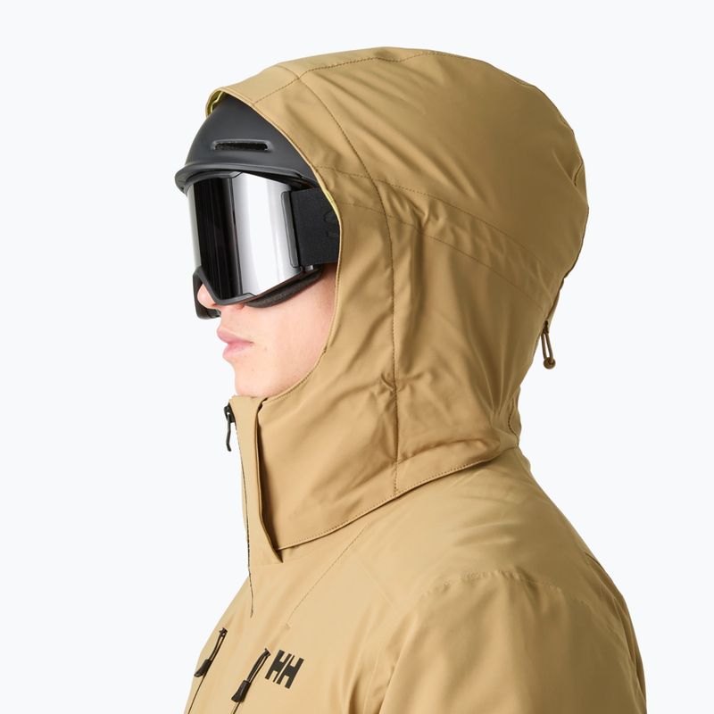 Pánská lyžařská bunda Helly Hansen Alpha 4.0 elmwood 3