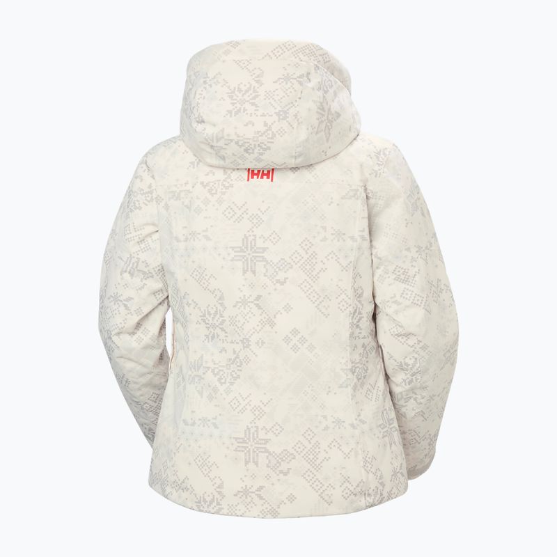 Dámská lyžařská bunda Helly Hansen Valdisere 3.0 cream new nordic aop 8
