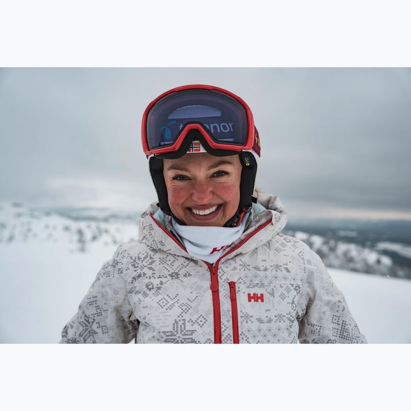 Dámská lyžařská bunda Helly Hansen Valdisere 3.0 cream new nordic aop 9
