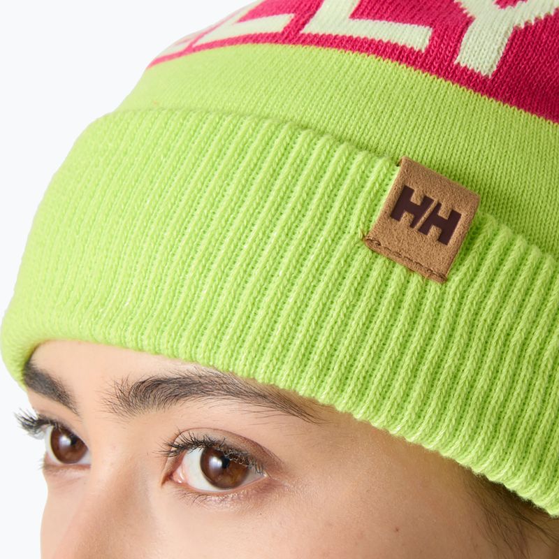 Zimní čepice Helly Hansen Ridgeline luminous green 4