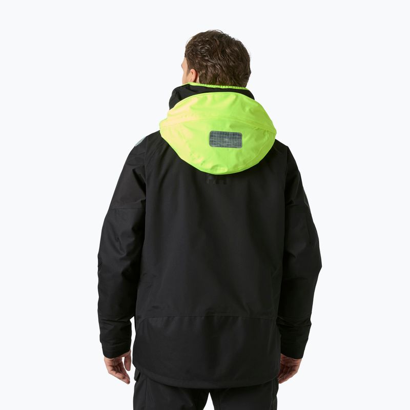 Pánská jachtařská bunda Helly Hansen Skagen Insulated ebony 2