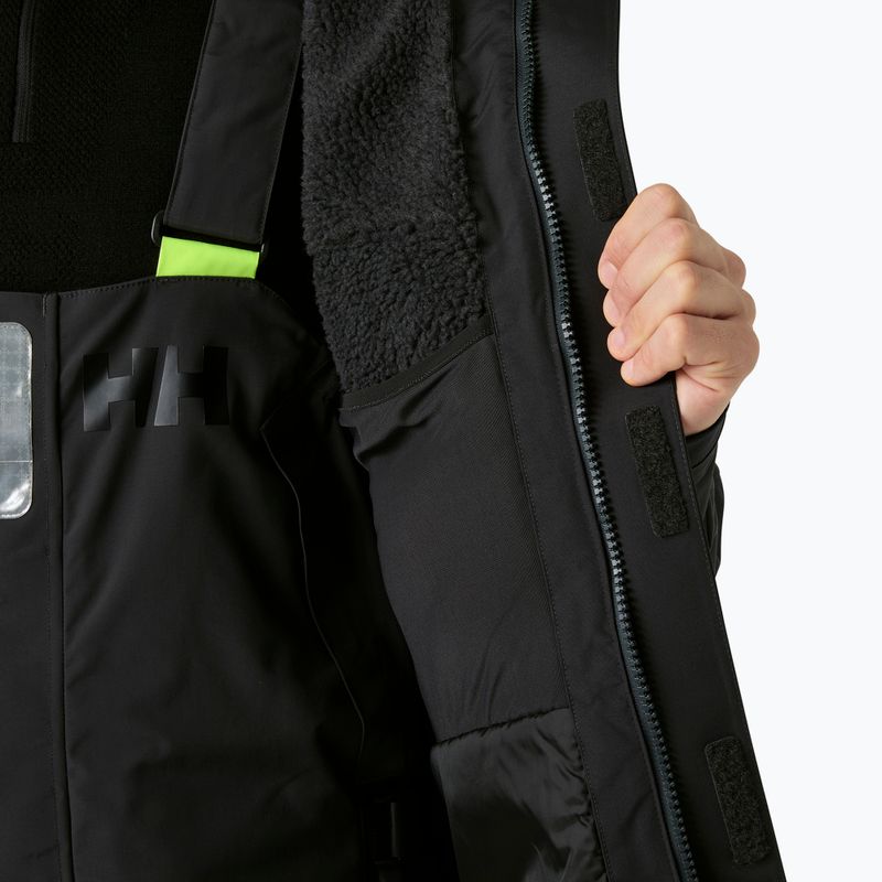 Pánská jachtařská bunda Helly Hansen Skagen Insulated ebony 7