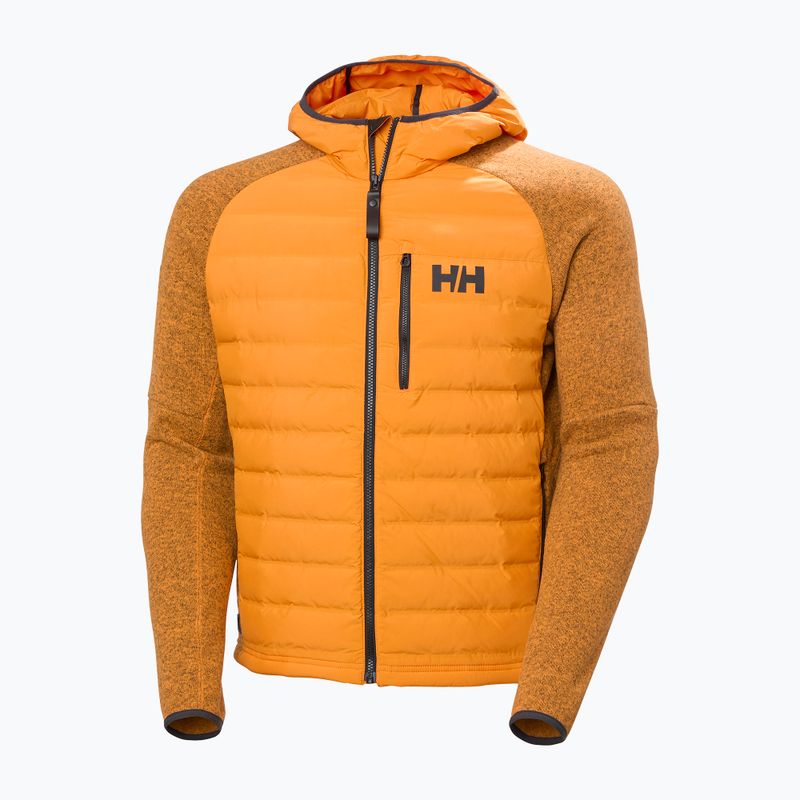 Pánská hybridní bunda Helly Hansen Skagen Hybrid Knit Insulator ignite orange 6