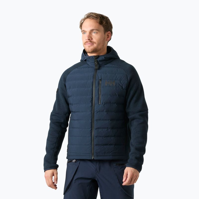 Pánská hybridní bunda Helly Hansen Skagen Hybrid Knit Insulator navy