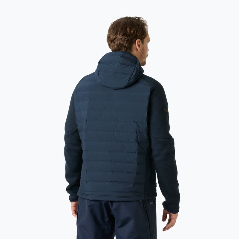 Pánská hybridní bunda Helly Hansen Skagen Hybrid Knit Insulator navy 2