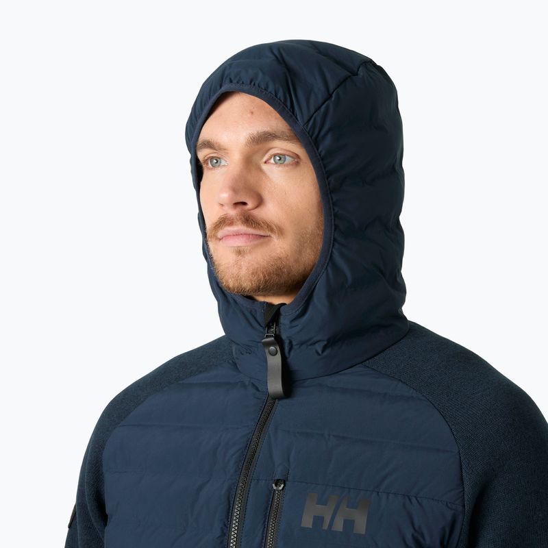 Pánská hybridní bunda Helly Hansen Skagen Hybrid Knit Insulator navy 3