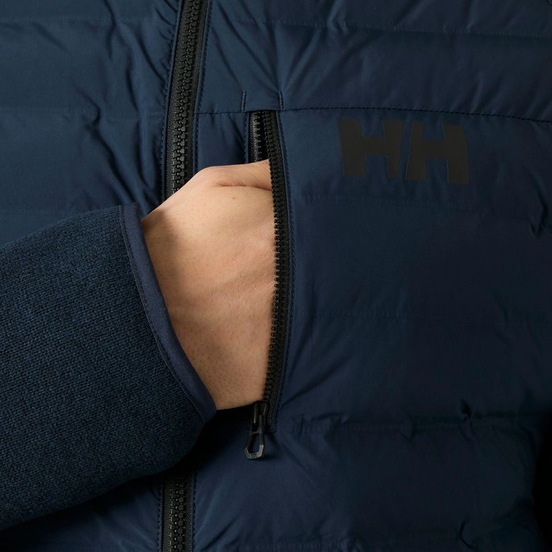 Pánská hybridní bunda Helly Hansen Skagen Hybrid Knit Insulator navy 5