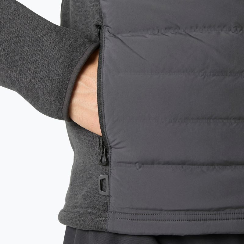 Pánská hybridní bunda Helly Hansen Skagen Hybrid Knit Insulator ebony 7