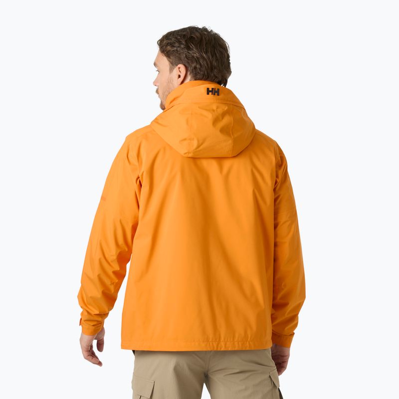 Pánská jachtařská bunda Helly Hansen HP Racing Lifaloft Hood ignite orange 2