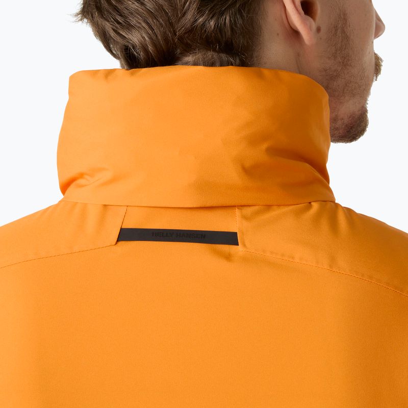 Pánská jachtařská bunda Helly Hansen HP Racing Lifaloft Hood ignite orange 4