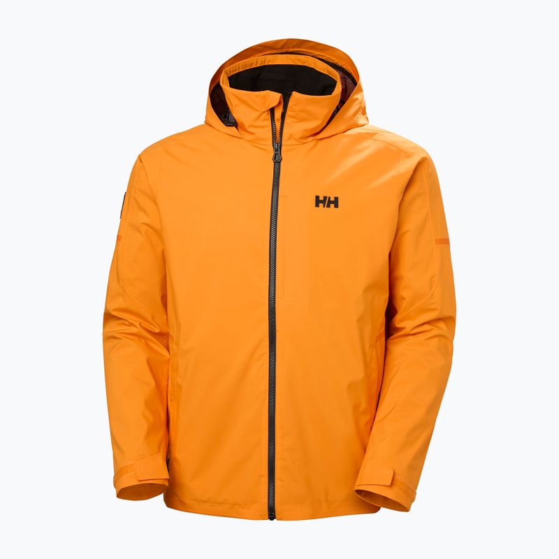 Pánská jachtařská bunda Helly Hansen HP Racing Lifaloft Hood ignite orange 8