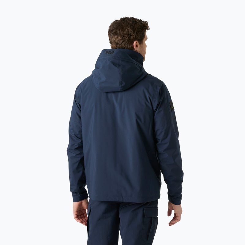 Pánská jachtařská bunda Helly Hansen HP Racing Lifaloft Hood navy 2