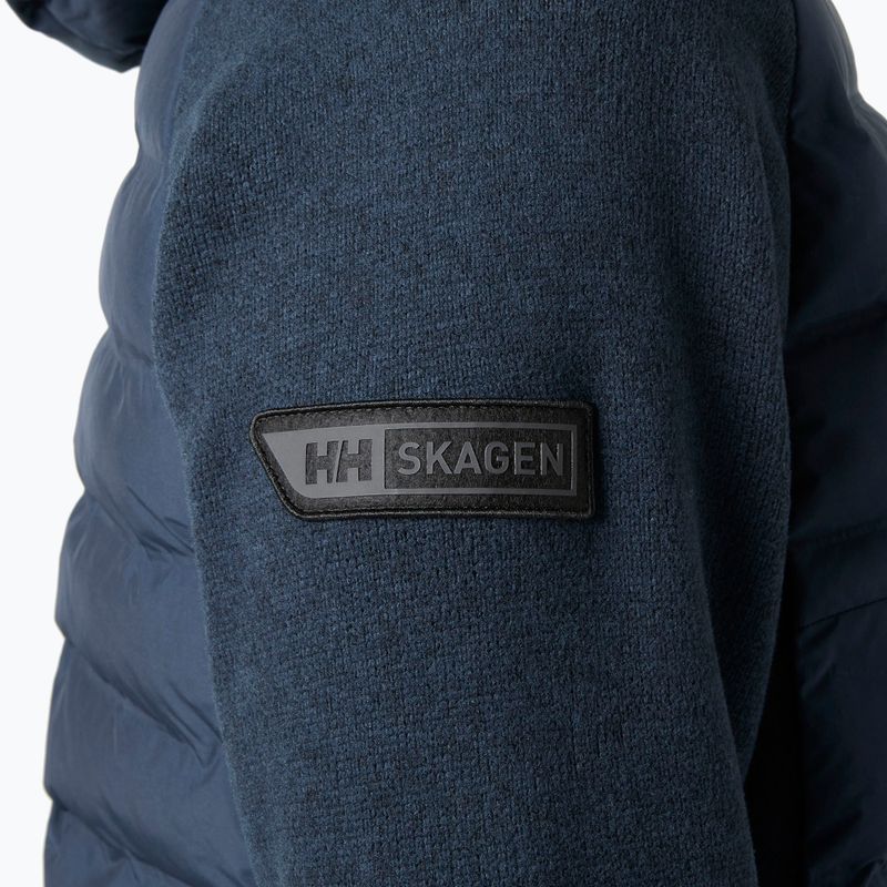 Dámská hybridní bunda Helly Hansen Skagen Hybrid Knit Insulator navy 4