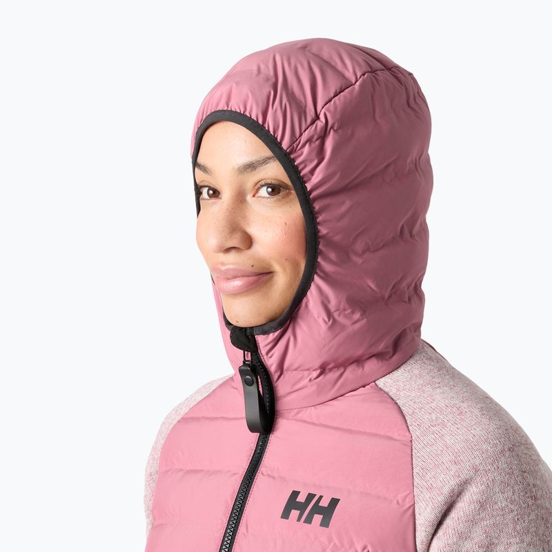 Dámská hybridní bunda Helly Hansen Skagen Hybrid Knit Insulator wildberry 3