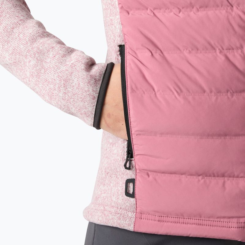 Dámská hybridní bunda Helly Hansen Skagen Hybrid Knit Insulator wildberry 5